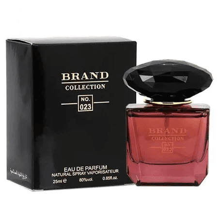 Brand Collection 023 Inspiração Versace Crystal Noir - 25ml