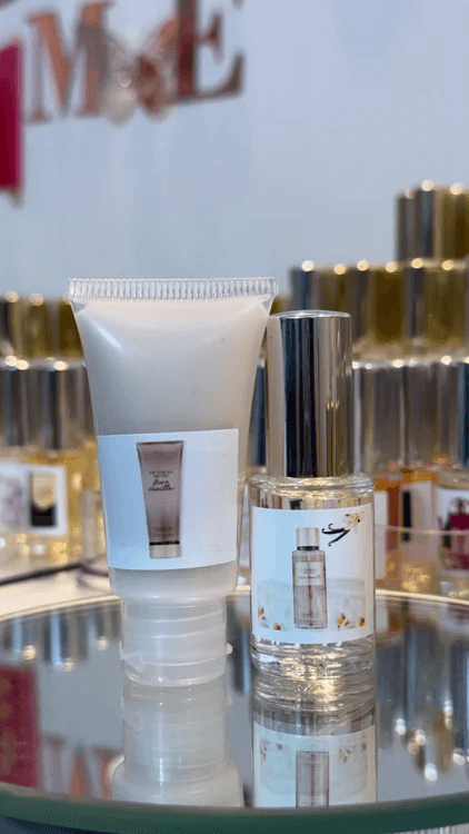 Kit Decant Bare Vanilla 10ml + Creme 25ml