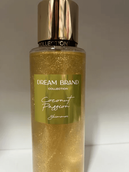 Brand Collection Body Splash Shimmer Coconut - 250ml