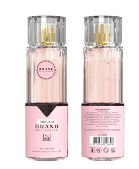 Brand Collection 445 - Inspiração Prada Paradoxe - Body Splash