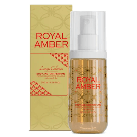 Body Cream Royal Amber Shimmer Afeer 200ml