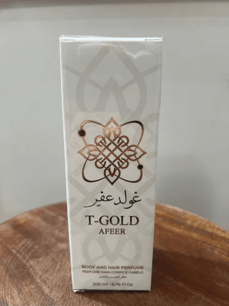 Body Cream Tharwah Gold Shimmer Afeer 200ml
