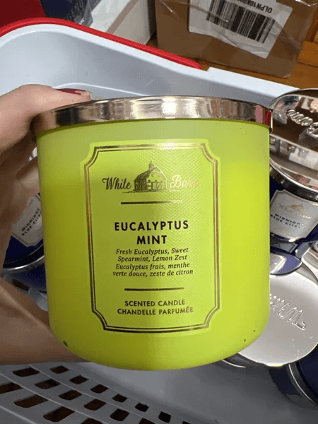 Vela Eucalyptus Mint 3 Pavios 411g