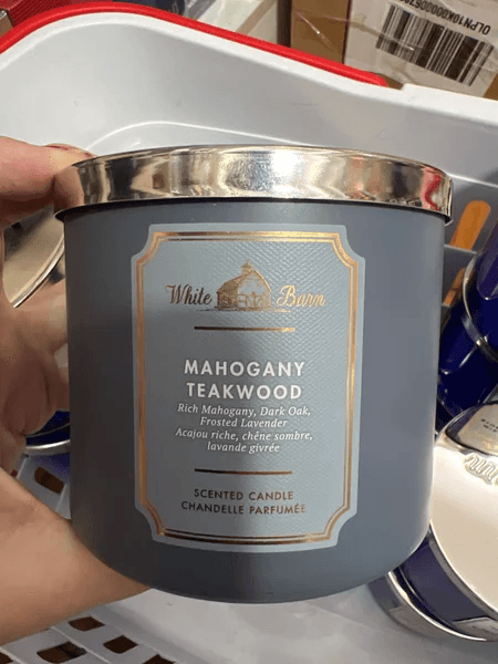 Vela Mahogany Teakwood 3 Pavios 411g