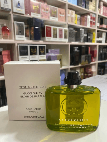 Tester Gucci Guilty Elixir De Parfum Masculino 60ml