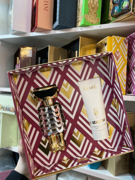 Kit Fame: Perfume EDP 80ml + Hidratante 100ml